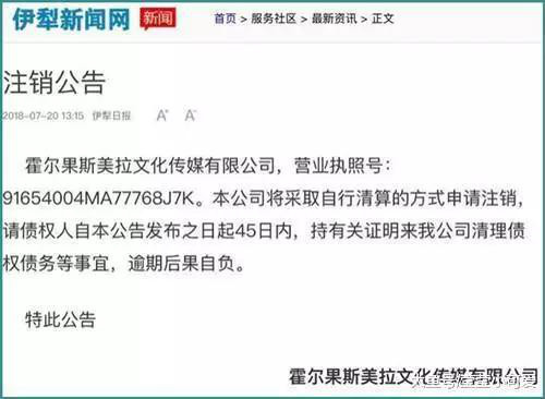明星资本大撤退和胜利大逃亡: 冯小刚赵薇等大批明星注销名下公司