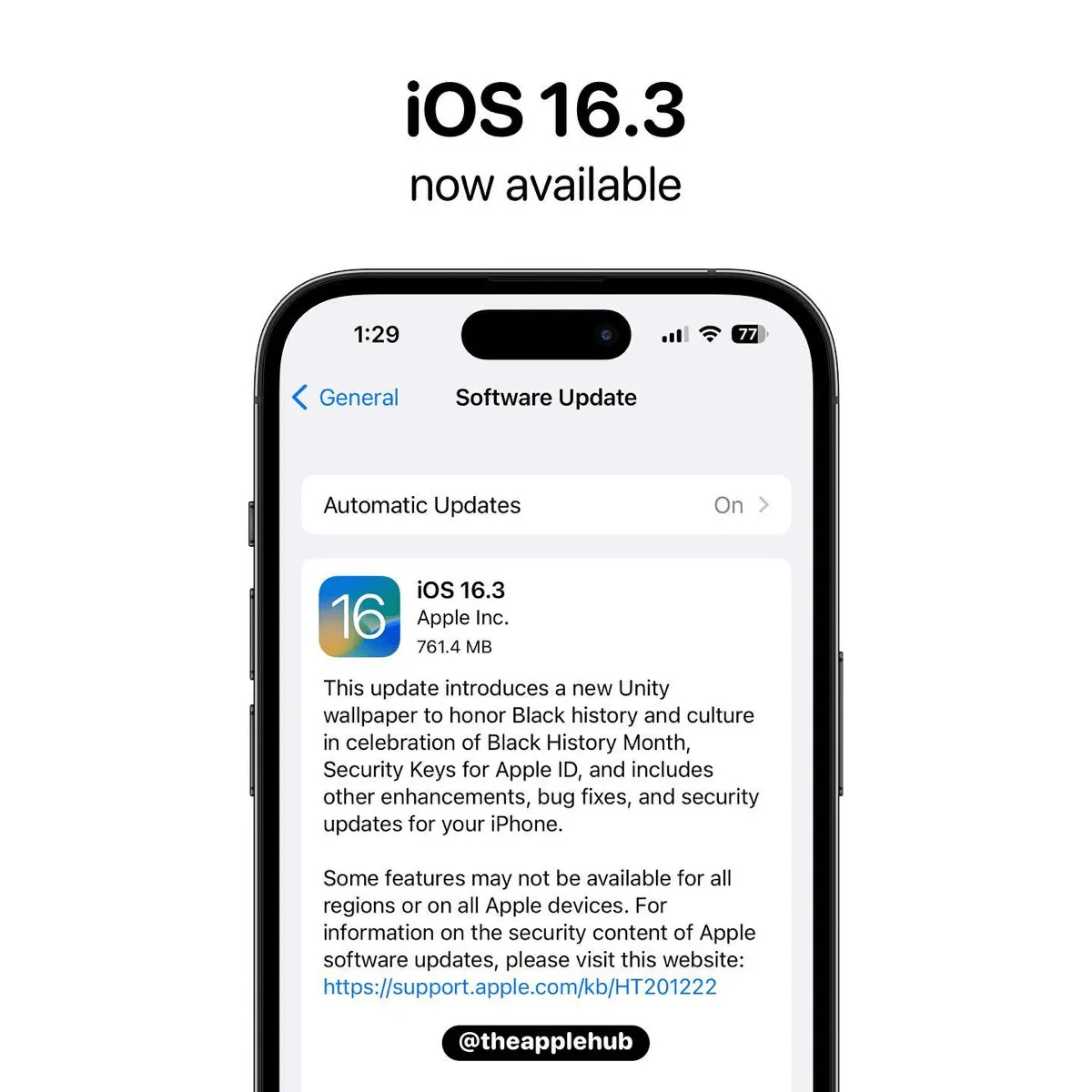 苹果x14.3正式版推送:Apple 的 iOS 16.3 正式版已推送，解决多项BUG修复