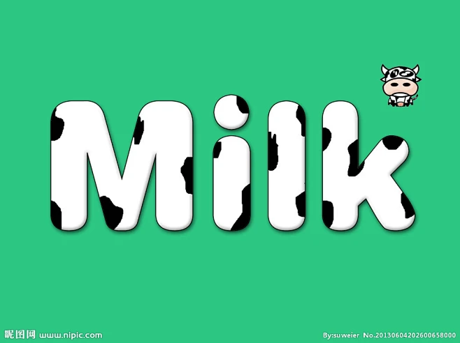 牛奶字体图片手机版的简单介绍-第4张图片-QuickQ官网
